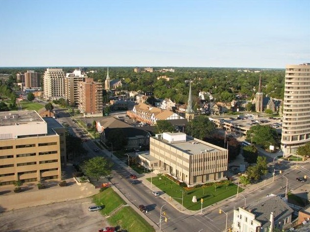 Sarnia City Hall and Downtown